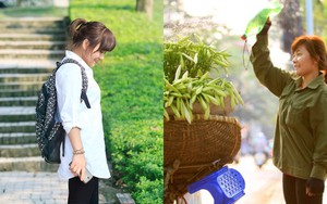 Nữ sinh Du lịch sáng giảng đường chiều bán hoa