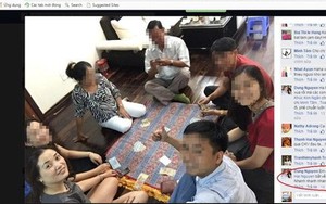 Kiểm sát viên đăng ảnh đánh bài ăn tiền lên Facebook