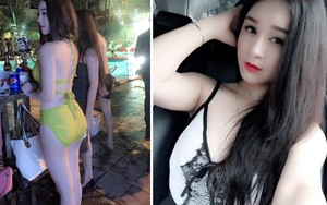 Chân dung cô nàng bikini bí ẩn làm "điên đảo" bể bơi