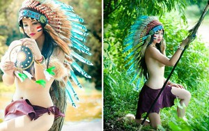 “Nữ thổ dân xinh đẹp” nói thành thạo 3 ngôn ngữ