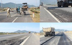 Hà Tĩnh: Hằn lún nhiều km trên đường nghìn tỷ mới sử dụng
