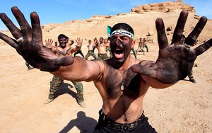 24h qua ảnh: Chiến binh Iraq rèn luyện để chiến đấu với IS