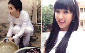 Vẻ đẹp trăng rằm của "cô gái nông thôn"  31 tuổi