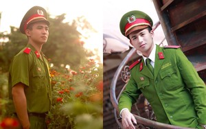 Cận cảnh vẻ đẹp trai của nam sinh "hot" nhất Học viện cảnh sát