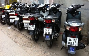 Thú vị với bộ sưu tập xe máy biển số đẹp của biker Việt