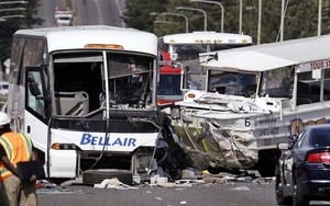 29 sinh viên Việt Nam có mặt trong chiếc xe buýt gặp tai nạn ở Mỹ