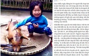Câu chuyện thật rơi nước mắt đằng sau bức ảnh "cô bé khóc bên chú chó bị giết thịt"
