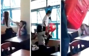 Đã xác minh được nữ sinh bị ném ghế dã man vào mặt tại Trà Vinh