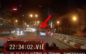 Clip "sự thật không ngờ" vụ taxi gây tai nạn liên hoàn được chia sẻ chóng mặt