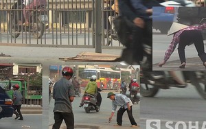 Thi nhau nhặt "tiền của người chết" trong vụ tai nạn
