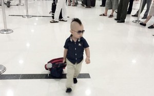 Cậu bé 3 tuổi mặc điệu như "sao"