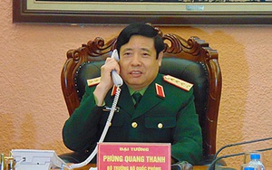 Bộ trưởng Phùng Quang Thanh điện đàm với Bộ trưởng QP Trung Quốc