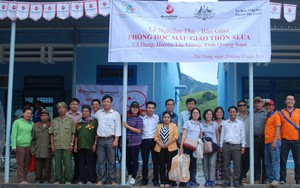 MoneyGram tặng trường mẫu giáo mới cho huyện Tây Giang, tỉnh Quảng Nam