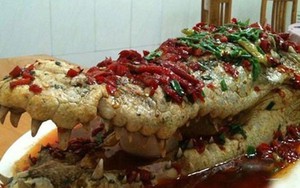 Đại gia đãi tiệc: Cá sấu nguyên con, gián nướng, nhện nướng… lên mâm