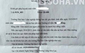 Hàng trăm cựu SV "ngã ngửa" vì bị "đòi nợ" sau 2 năm ra trường