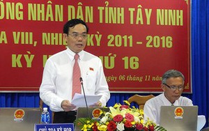 Ông Phạm Văn Tân làm chủ tịch UBND tỉnh Tây Ninh