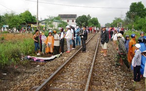 Băng qua đường sắt, 2 người đàn ông bị tông tử vong