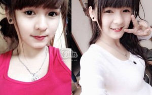 Cặp song sinh 'hot girl phố núi' giống nhau như hai giọt nước