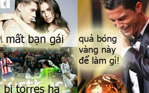 Mất bạn gái, bị Torres "hành", Cris Ronaldo suy sụp