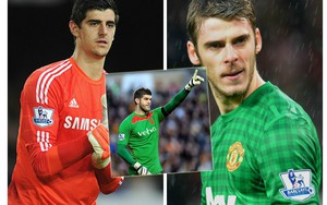 Tại Premier League, Courtois và De Gea vẫn chưa phải “người nhện”