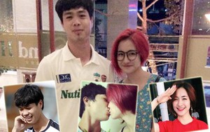 Công Phượng - Hòa Minzy và những "tình án" cầu thủ - chân dài