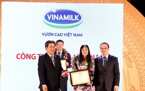 Vinamilk vươn lên vị trí số 1 trong Top 10 doanh nghiệp tư nhân lớn nhất Việt Nam