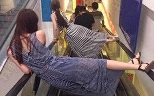 Những tư thế chụp ảnh “ngược” của chị em