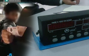 Tài xế taxi nhận "tội" gian lận cước khi bị khách vạch trần