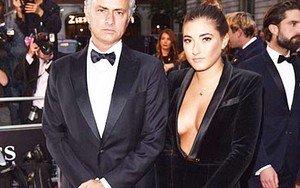 Con gái Jose Mourinho cực nóng bỏng khi cùng cha dự tiệc