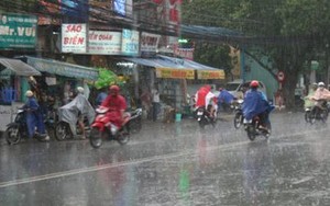 Cả nước có mưa rào và dông