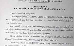 Cấp phép tràn lan cho nước đóng chai, 1 trưởng phòng bị đình chỉ