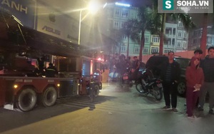 Cháy chung cư lúc nửa đêm, hàng trăm người dân hoảng loạn