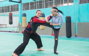 Phương Thanh tự tin ra đòn với vận động viên chuyên nghiệp
