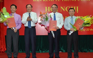 Bổ nhiệm 3 Phó Trưởng Ban Kinh tế Trung ương