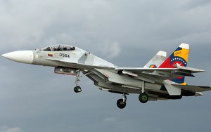 Tiêm kích Su-30 của Venezuela rơi gần biên giới Colombia