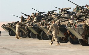 Xe bọc thép Mỹ chính thức tham chiến tại Ukraine