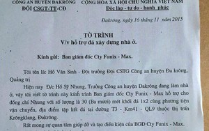 Trưởng CA huyện Đakrông: Tôi xây nhà nhưng không chỉ đạo xin đá