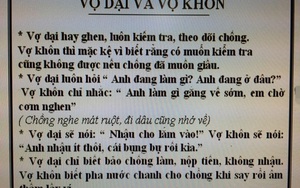 Định nghĩa "vợ dại - vợ khôn" và cuộc phân tranh của dân mạng