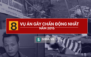 8 vụ án gây chấn động nhất năm 2015