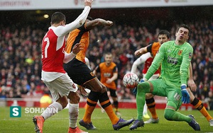 Arsenal "ôm rơm nặng bụng" vì Hull City