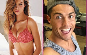 Thiên thần "sa ngã" với Cris Ronaldo