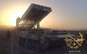 Quân đội Syria “chế” cỗ máy tên lửa tấn công hủy diệt