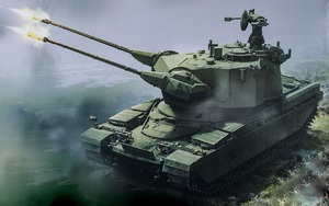 Phương án hoán cải xe tăng T-54/55 thành pháo phòng không tự hành đáng để tham khảo