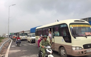 Cao tốc Hà Nội - Bắc Giang bị “tuýt còi” thu phí