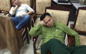 Các Táo quân nằm "vật vạ" trong phòng tập vì mệt