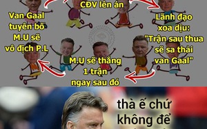 Lật tẩy chiêu trò giữ ghế tại Man United của Van Gaal