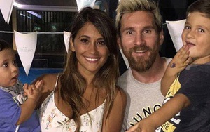Gạt nỗi buồn thua trận, Messi tổ chức sinh nhật ấm cúng cho quý tử Mateo