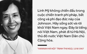 Hanoi Hannah: Giọng đọc đã thành ám ảnh không quên với lính Mỹ