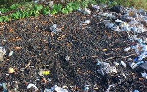 Cận cảnh bãi rác ở Thiên Cầm - nơi chứa rác thải của Formosa