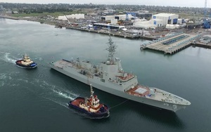 Úc đưa khu trục hạm Aegis tỷ đô đầu tiên ra biển